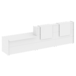 Onix Ресепшн O.R-K-21 Белый Бриллиант 3990*766*1187