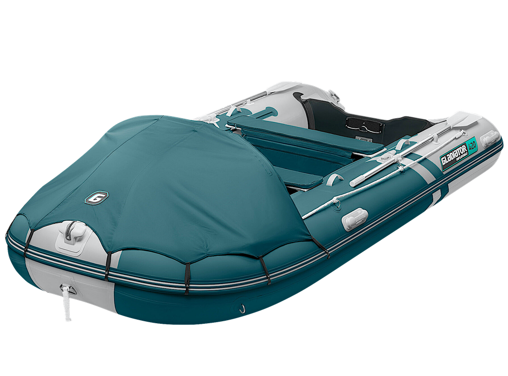 Лодка ПВХ Gladiator Active C420AL с алюминиевым полом -