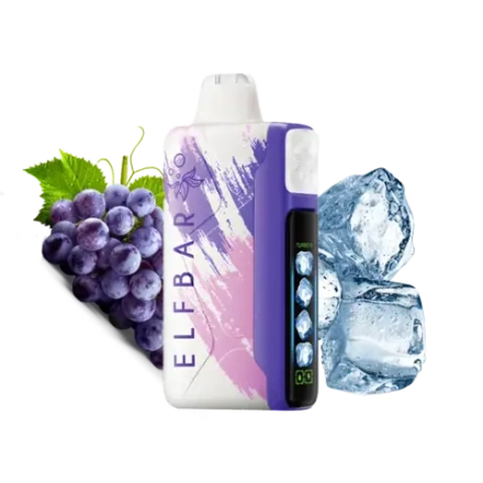 ELF BAR ICE KING 30000 - Grape Ice (5% nic)