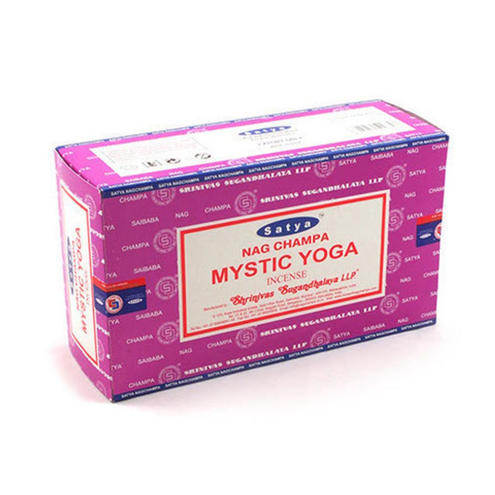 Satya Nag Champa Mystic Yoga Благовоние-масала Мистическая Йога 15 г