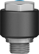 QSLV-G1/8-8-50 Угловой штуцер с цанговым зажимом и резьбой