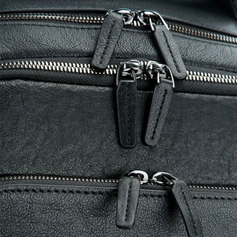 Рюкзак Piquadro Black Square черный из натуральной кожи (CA3444B3BM/N) 7