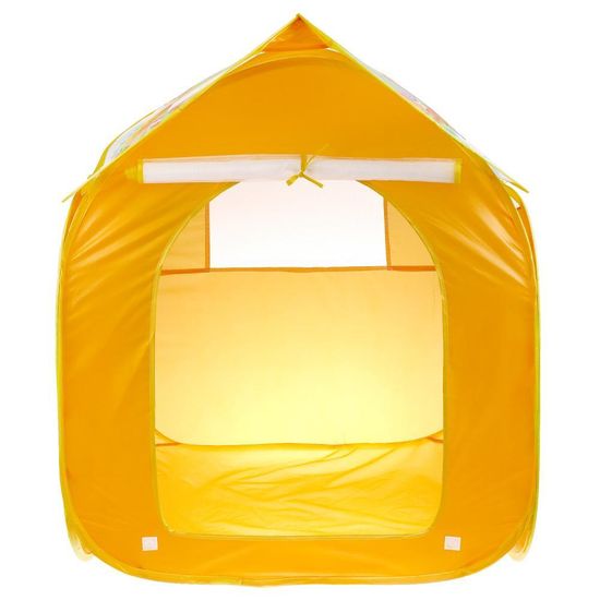 Палатка детская игровая Оранжевая корова 83х80х105см, в сумке Играем вместе