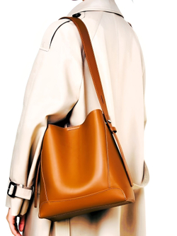 женская сумка на плечо из натуральной кожи