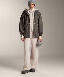 Oysho Утепленная водонепроницаемая куртка 10k FELLEX® с AEROGEL, угольный