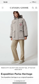 Пуховая парка Canada Goose