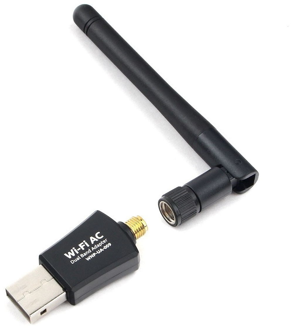 АДАПТЕР WI-FI GEMBIRD WNP-UA-009 WIFI 4 (433MBPS), USB
