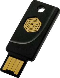 GoTrust Idem Key A — Водонепроницаемый ключ безопасности (IP68) с поддержкой USB-A/NFC Многофакторная аутентификация с сертификацией FIDO2 Level 2 для защиты онлайн-аккаунтов