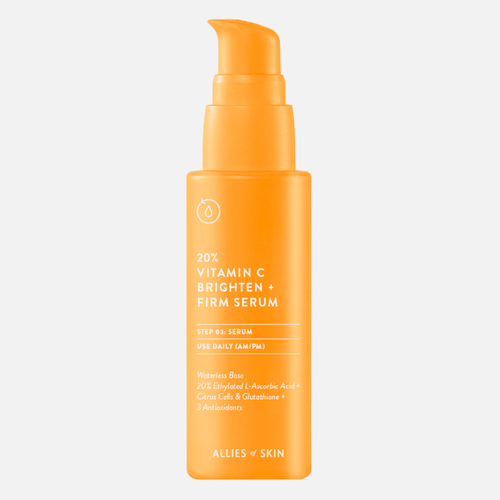 ALLIES OF SKIN 20% Vitamin C Brighten + Firm Serum Укрепляющая сыворотка с 20% витамином C, 30 мл