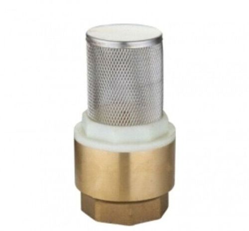 Обратный клапан латунь 1" с пластиковым штоком Дорон 8432