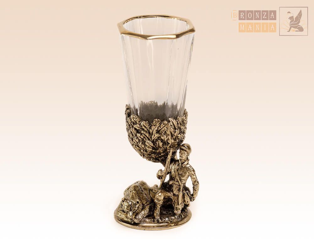 рюмка Охота на медведя