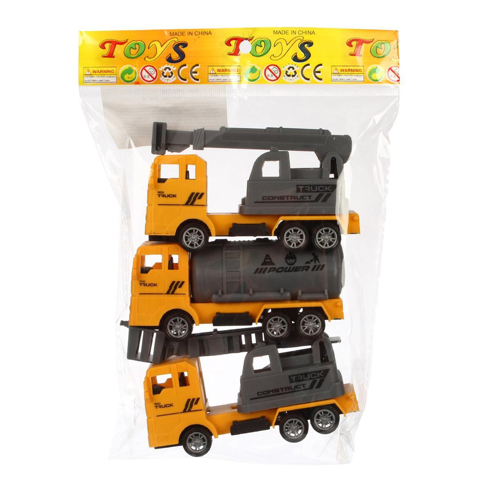 Набор машин 3шт, пакет 228-36