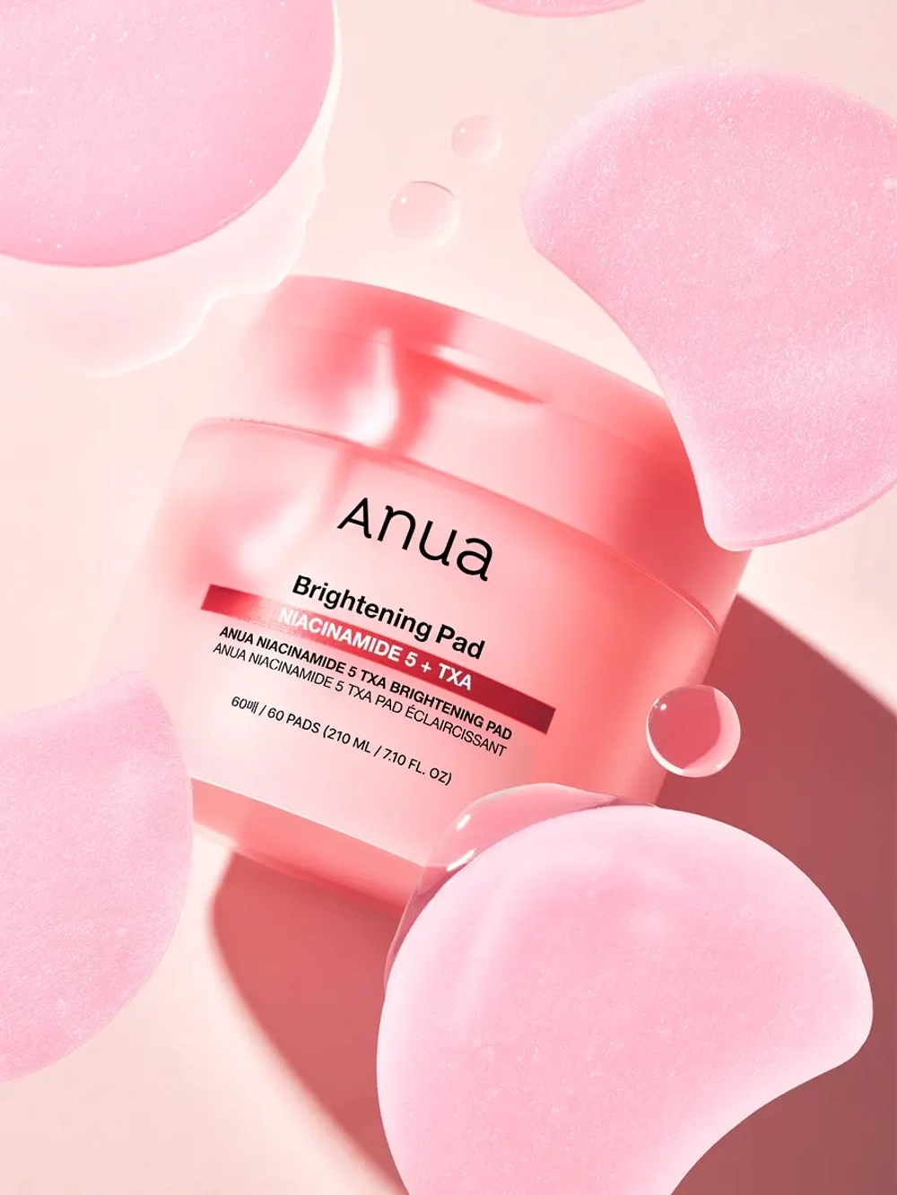 Anua Осветляющие пэды с 5% ниацинамида и транексамовой кислотой Niacinamide 5 TXA Brightening Pad 60 шт