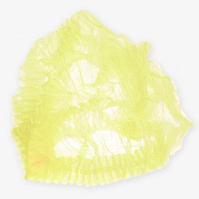 Шапочка-клип White line нетканый материал желтая 50 шт пачка