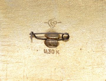 Значок «Рыбинск - Бурлаки», СССР, Булавка