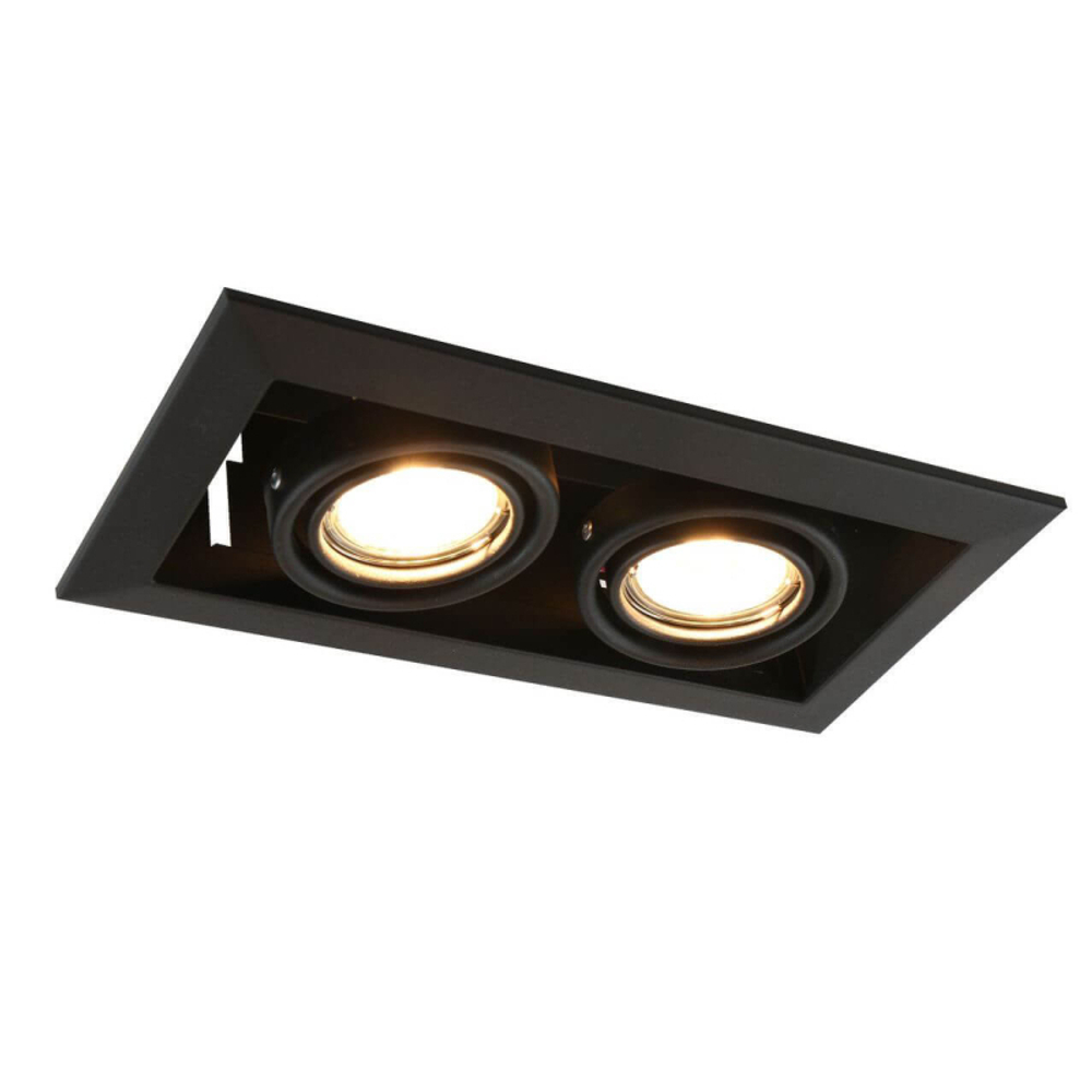 Встраиваемый светильник Arte Lamp A5941PL-2BK