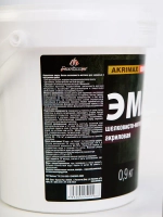 Краска, Эмаль без запаха 0,9 кг AKRIMAX эмаль для наружных и внутренних работ универсальная, водостойкая, краска по металлу, Акриловая быстросохнущая шелковисто-матовое покрытие, белый