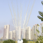 СУ0502512 Дневной веерный салют "PIROFF Fireworks" (1,2" х 25 залпов)