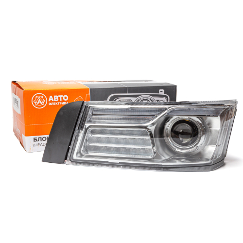 54901-3711011 АЕ (ФГ017 АЕ) Блок-фара, КамАЗ (кабина К5), левая, светодиодная АвтоЭлектрика