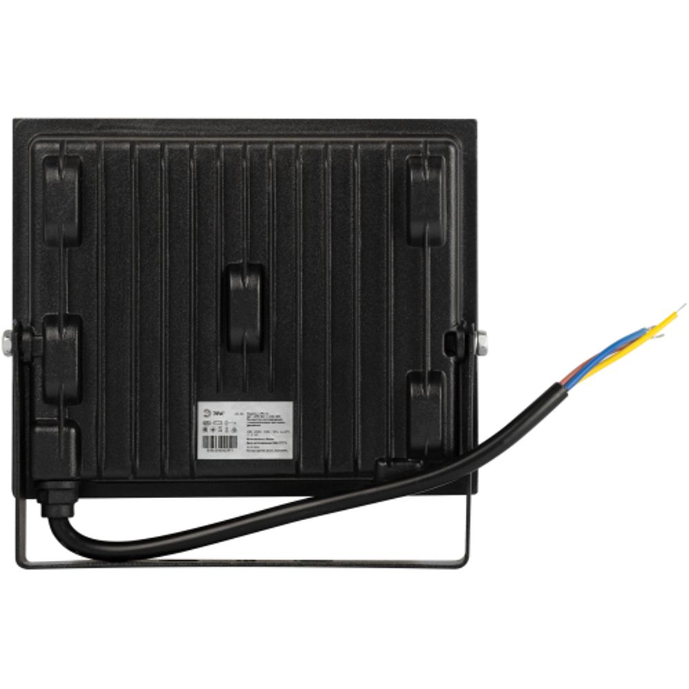 Прожектор светодиодный уличный ЭРА LPR-041-1-65K-030 30Вт 2400лм 6500K КСС Д 120° 2 года IP65 черный нерег СВЧ д/д | Прожекторы Стандарт