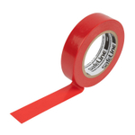 Изолента красная 15 мм 10 м Safeline