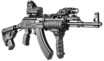 Полимерный приклад с отсеком для магазина АК GK-MAG