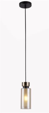 74338/1P BLACK+BRONZE (5) Люстра (RL)