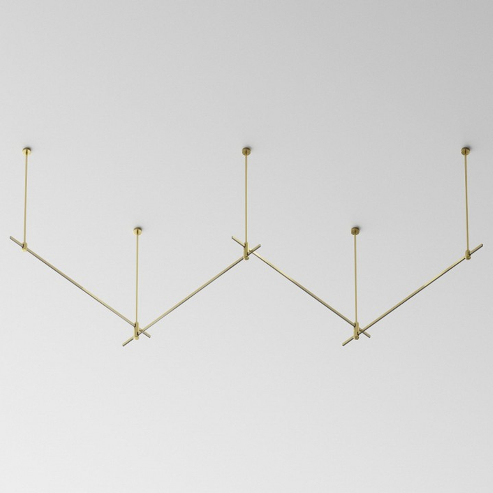 Трек накладной Maytoni Technical Готовая конструкция TFC-Flar-L02-BS