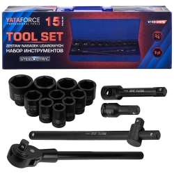 Набор инструментов 15пр. 3/4''(6гр.) YATAFORCE YF-6143-5MPB