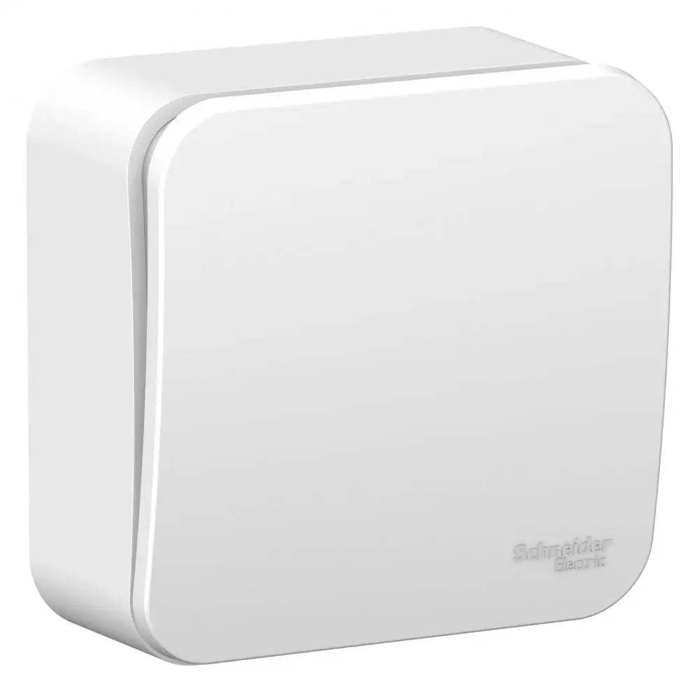 BLANCA О/У 1-клавишный ВЫКЛЮЧАТЕЛЬ (сх.1) ИЗОЛ.ПЛ., 6А, 250В, БЕЛЫЙ