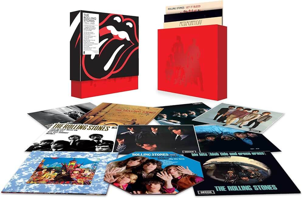 The Rolling Stones – The Rolling Stones (1964-2005) 29 LP + 2 EP 12" Box Set (Европа 2010г.)