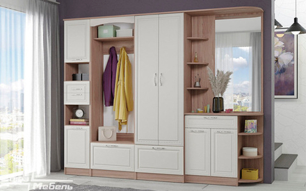 Модульная прихожая София керамик софт