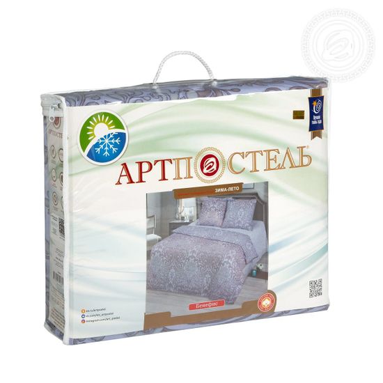 Полуторный комплект постельного белья Бенефис бязь Зима-Лето