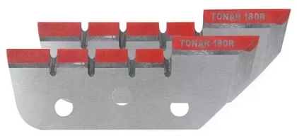 Ножи для ледобура зубчатые Тонар ЛР-180(R), правое вращение