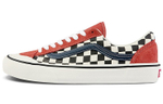 Vans Style 36 SF checkerboard low-top sneakers for men and women in the same style red and black