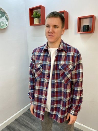 Рубашка мужская "Фуле классик" рост 182-188 (19)