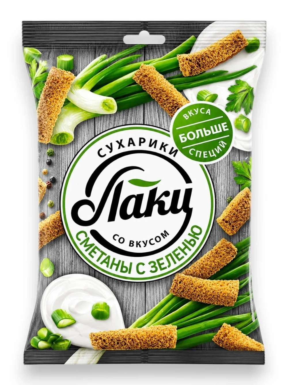 Сухарики Ассорти 5 Вкусов "Лаки" 75 г * 2 шт
