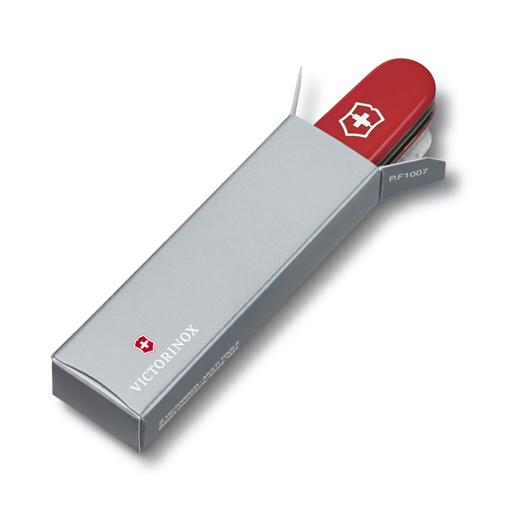 Нож Victorinox Sportsman, 84 мм, 13 функций, красный, 0.3802