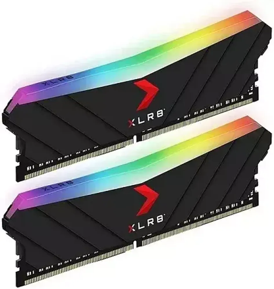 Оперативная память 16GB Kit(2x8Gb) DDR4 4600MHz PNY XLR8 Gaming EPIC-X RGB PC4-36800 19-26-26-46 1.35V MD16GK2D4460019XRGB