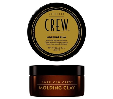 American Crew Molding Clay - Формирующая глина сильной фиксации со средним уровнем блеска для укладки волос 85 гр