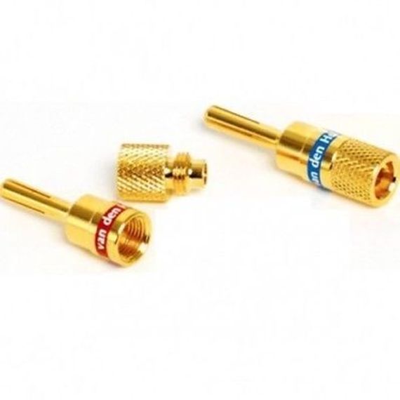 Комплект из 4-х разъемов для акустики Van den Hul D.I.Y. (Сделай сам) Тип - Банан