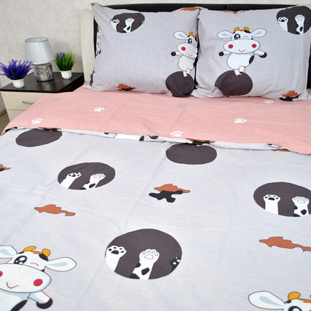 Комплект постельного белья "IS. F-31022", поплин, 100% хлопок.