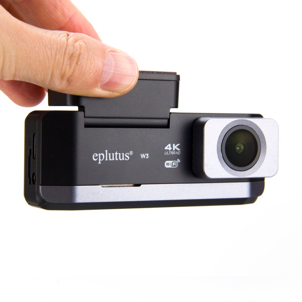 Видеорегистратор 4K ULTRA HD WI-FI Dual камеры Eplutus W3