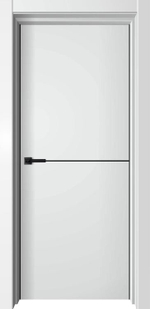 Межкомнатная дверь Лофт-1 AL кромка с 2-х сторон