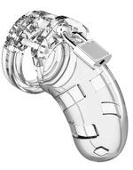 Прозрачный мужской пояс верности Cock Cage Model 01 Chastity (Цвет: прозрачный)