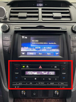 Переходная рамка 10" и комплект проводов для TOYOTA Camry, Aurion 2015-2018