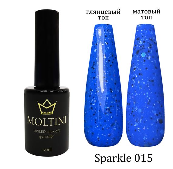 Гель-лак Moltini “Sparkle” 015, 12 ml