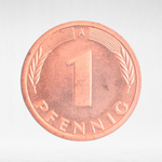 Germany, 1 Pfennig, 1997, (Berlin Mint - "A"), XF
