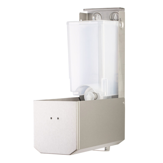 Наливной диспенсер для мыла-пенки Veiro Professional Savona Foam Steel (объем 1.5 л)