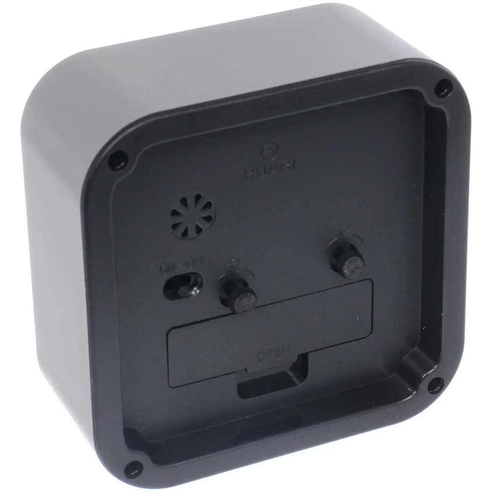 Будильник «Астон» 10*10*4,3см, микс цветов